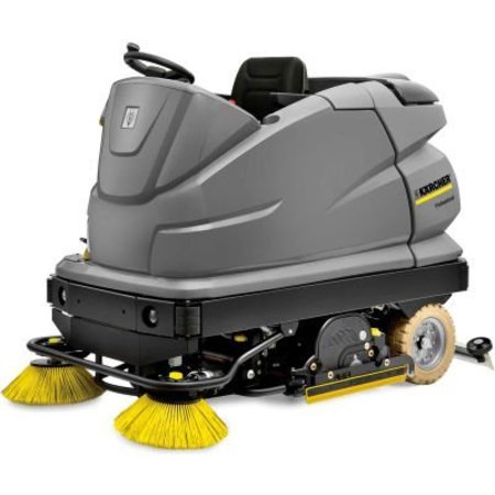 KARCHER Karcher B 250 R Bp 2SB, R 100 Ride On Scrubber, 650 Ah Wet Batteries w/H.E. Shelf Charger- 9.841-309.0